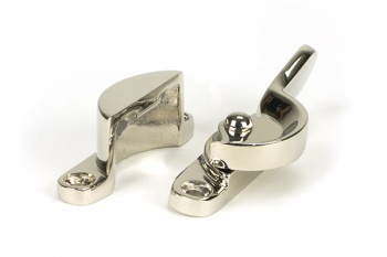 Polished Nickel Fitch Fastener