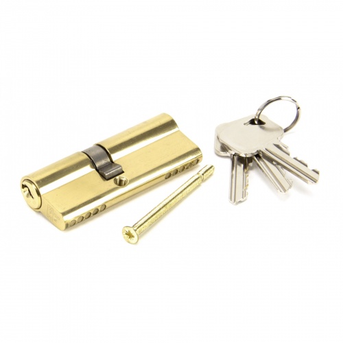 Brass 35/45 5pin Euro Cylinder KA