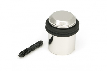 Polished Marine SS (316) Floor Mounted Door Stop