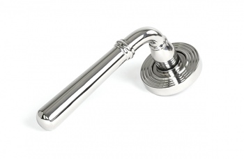 Polished Marine SS (316) Newbury Lever on Rose Set (Beehive)