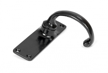 Black Lever Latch Set