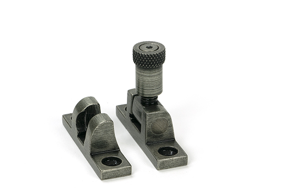 Pewter Brompton Brighton Fastener - Narrow (Square)