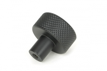 Matt Black Brompton Cabinet Knob - 25mm (No rose)