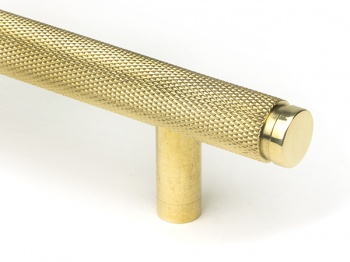 Polished Brass Full Brompton Pull Handle - Medium