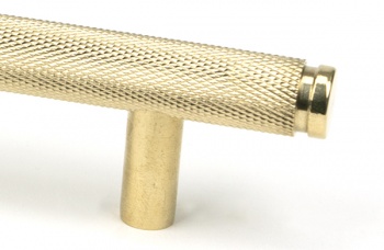 Polished Brass Full Brompton Pull Handle - Medium