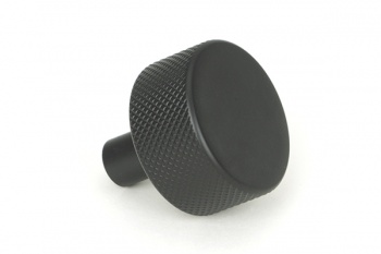 Matt Black Brompton Cabinet Knob - 32mm (No rose)