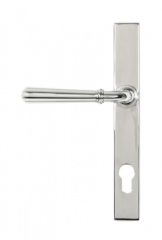 Polished Marine SS (316) Newbury Slimline Lever Espag. Lock Set