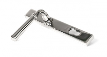 Polished Marine SS (316) Newbury Slimline Lever Espag. Lock Set