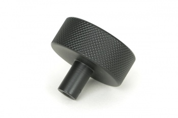 Matt Black Brompton Cabinet Knob - 38mm (No rose)