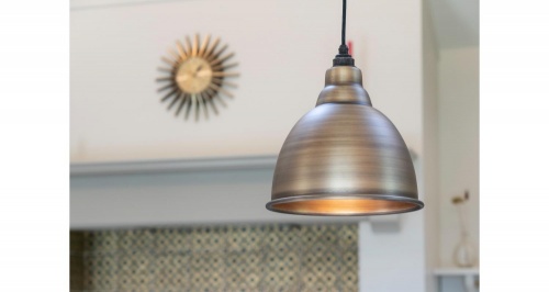 Aged Brass Brindley Pendant