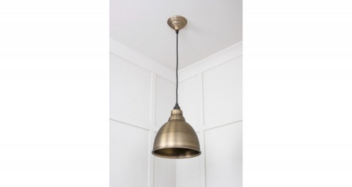 Aged Brass Brindley Pendant