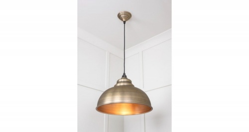 Aged Brass Harborne Pendant