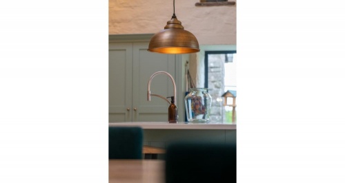 Aged Brass Harborne Pendant