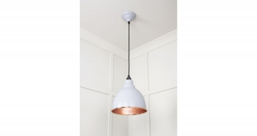 Smooth Copper Brindley Pendant in Birch