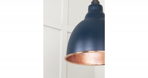 Smooth Copper Brindley Pendant in Dusk