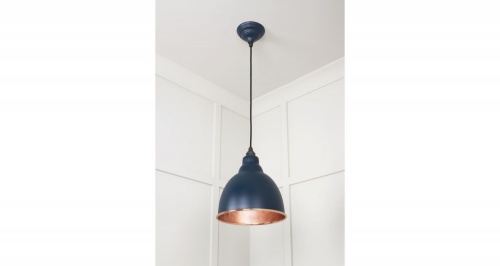 Smooth Copper Brindley Pendant in Dusk