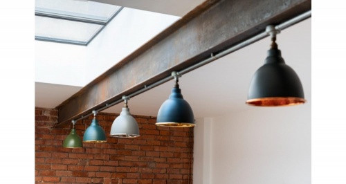 Smooth Copper Brindley Pendant in Heath