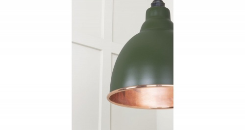 Smooth Copper Brindley Pendant in Heath