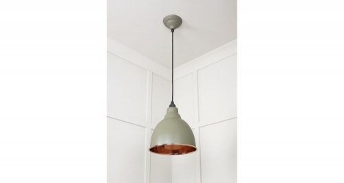 Smooth Copper Brindley Pendant in Tump