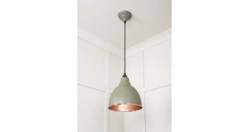 Smooth Copper Brindley Pendant in Tump