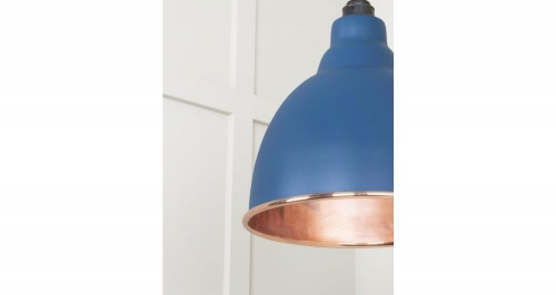 Smooth Copper Brindley Pendant in Upstream