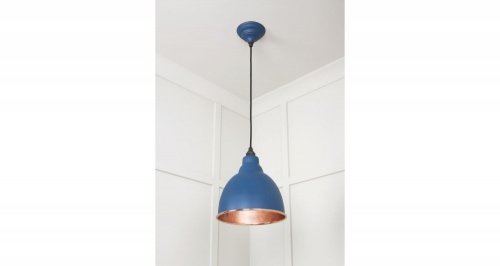 Smooth Copper Brindley Pendant in Upstream