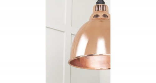 Smooth Copper Brindley Pendant