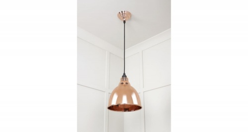 Smooth Copper Brindley Pendant