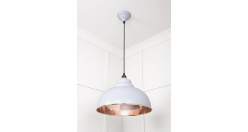 Smooth Copper Harborne Pendant in Birch