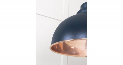 Smooth Copper Harborne Pendant in Dusk