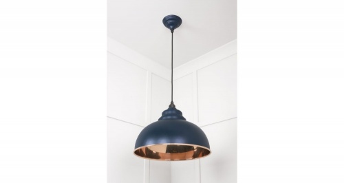 Smooth Copper Harborne Pendant in Dusk