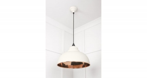 Smooth Copper Harborne Pendant in Teasel