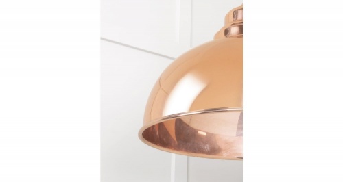 Smooth Copper Harborne Pendant