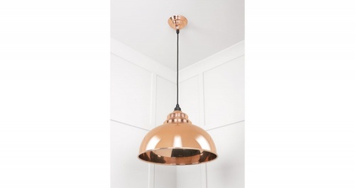 Smooth Copper Harborne Pendant