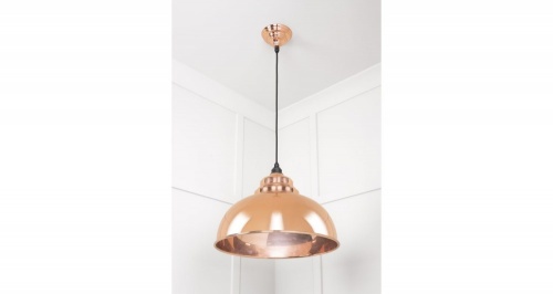 Smooth Copper Harborne Pendant