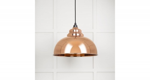 Smooth Copper Harborne Pendant