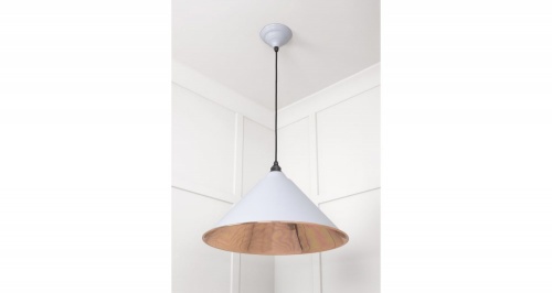 Smooth Copper Hockley Pendant in Birch