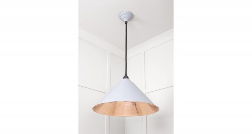 Smooth Copper Hockley Pendant in Birch