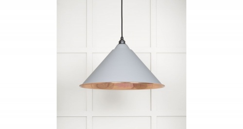 Smooth Copper Hockley Pendant in Birch