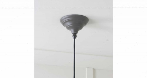 Smooth Copper Hockley Pendant in Bluff