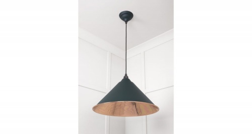 Smooth Copper Hockley Pendant in Dingle