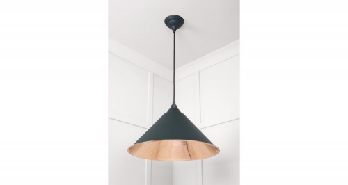 Smooth Copper Hockley Pendant in Dingle