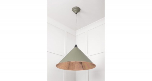 Smooth Copper Hockley Pendant in Tump