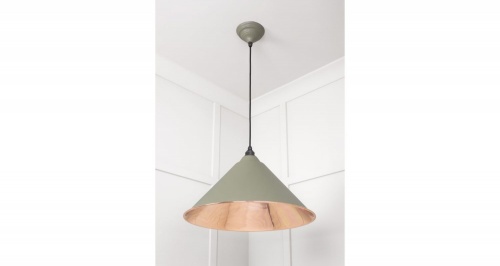 Smooth Copper Hockley Pendant in Tump