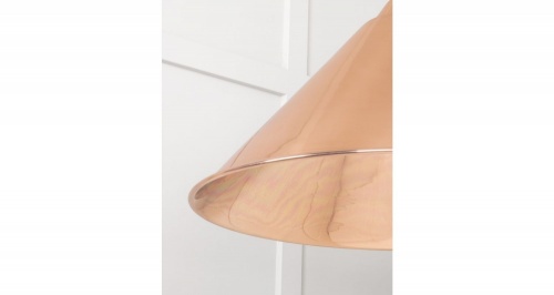 Smooth Copper Hockley Pendant