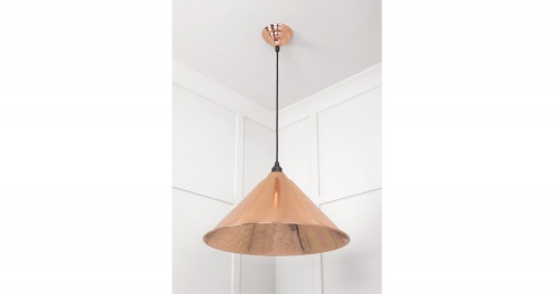 Smooth Copper Hockley Pendant