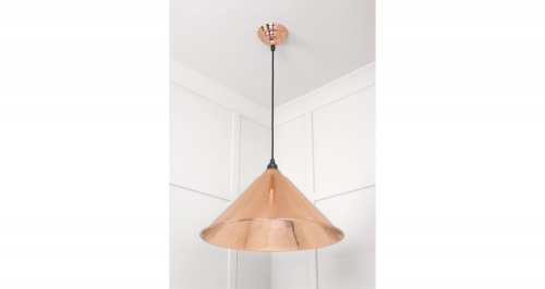 Smooth Copper Hockley Pendant