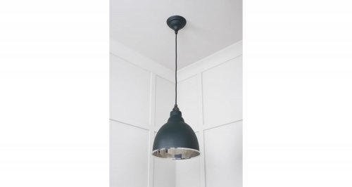 Smooth Nickel Brindley Pendant in Dingle