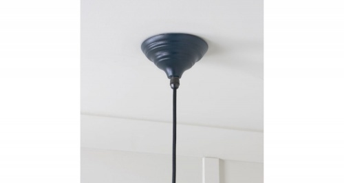 Smooth Nickel Brindley Pendant in Dusk