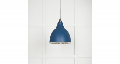 Smooth Nickel Brindley Pendant in Upstream